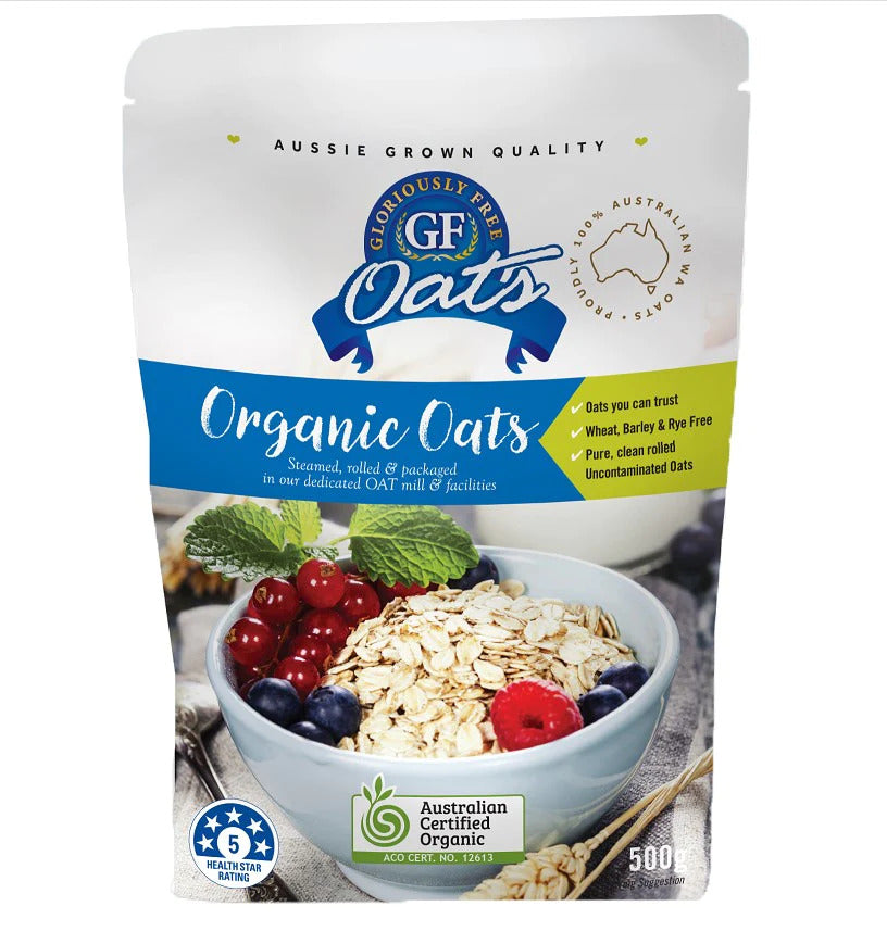 Gloriously Free - Organic Uncontaminated Oats 1kg