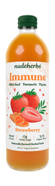 Nude Herb Tonics - Immune Strawberry 350ml