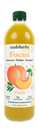 Nude Herb Tonics - Focus Peach 350ml