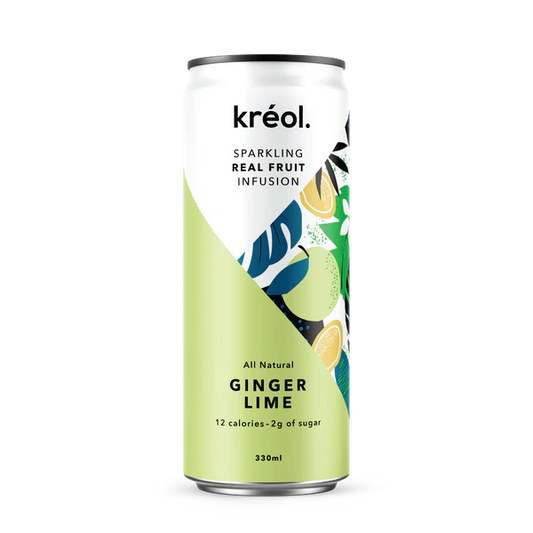 Kreol - Sparkling Ginger Lime 330ml