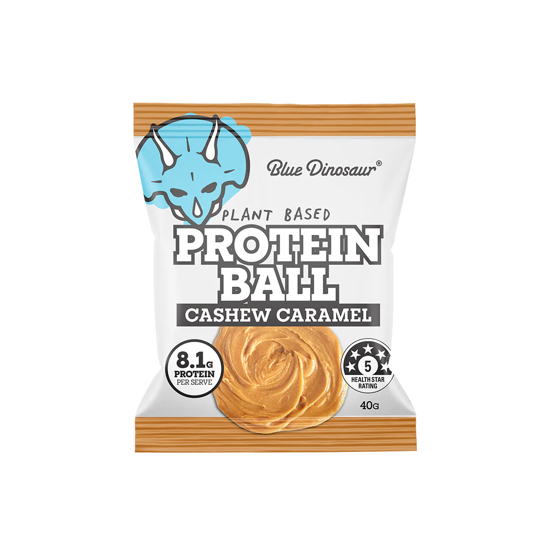 Blue Dinosaur - Protein Ball Caramel Cashew 40g