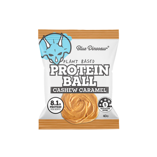 Blue Dinosaur - Protein Ball Caramel Cashew 40g