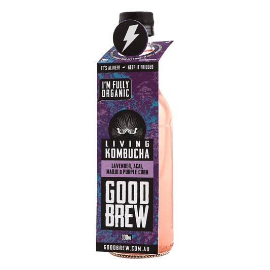 Good Brew - Kombucha Reishi Incaberry Elderberry Echinacea 330ml