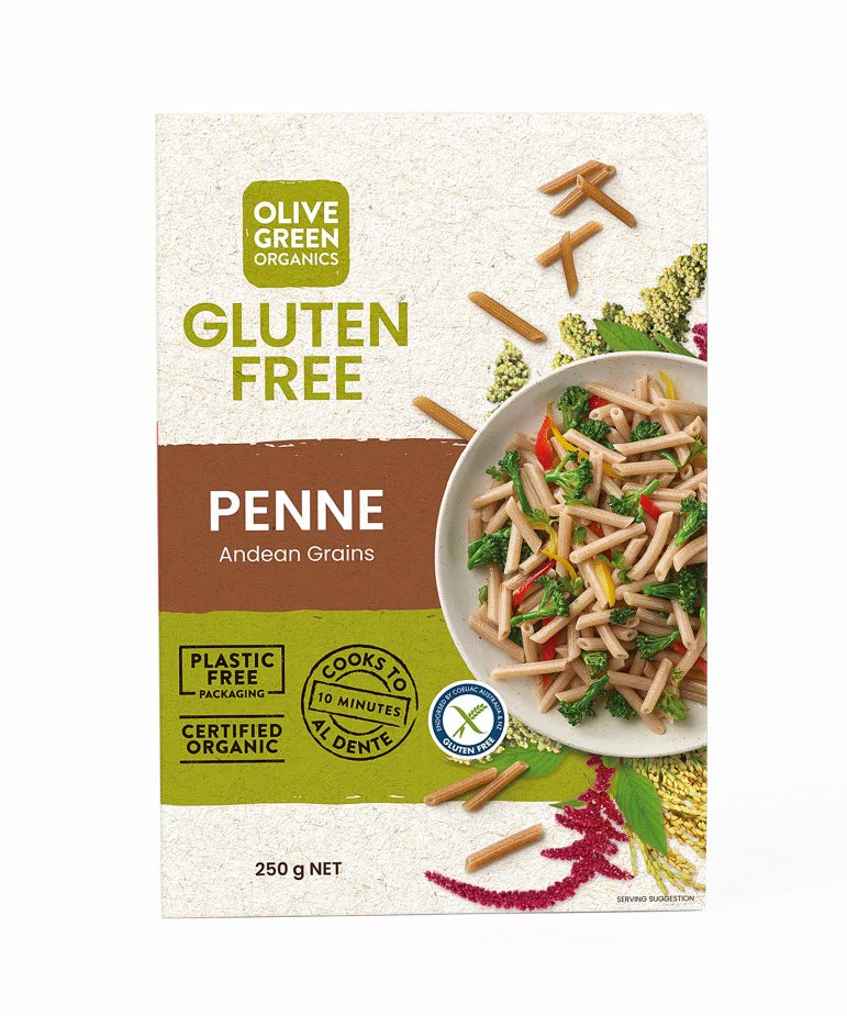 Olive Green Organics - Andean Grains Penne 250g