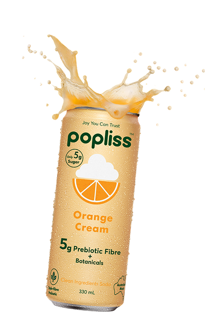 Popliss - Orange & Cream Soda 330ml