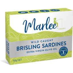 Marlee Tuna - Wild Caught Brisling Sardines 110g