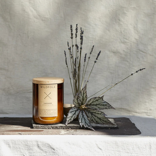 Wildfolk - Lavender Glass Soy Candle