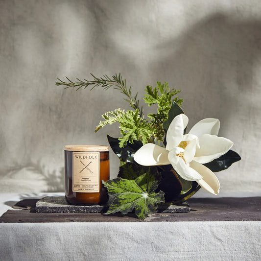 Wildfolk - Wreath Glass Soy Candle
