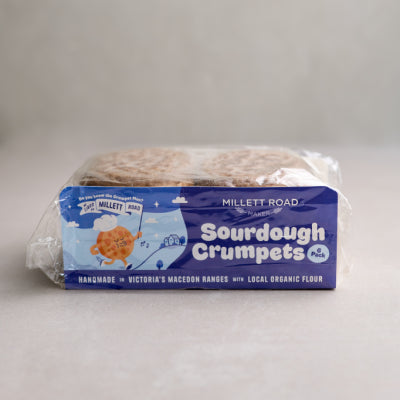 Millett Road - Crumpet Dark Choc Filled 6 Pack