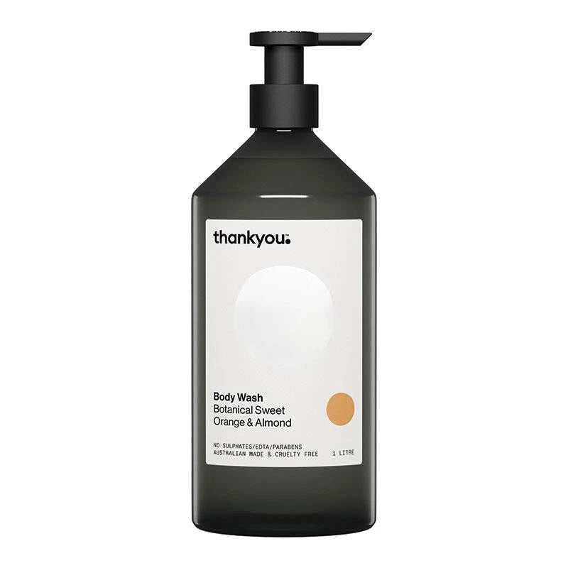 Thank You - Body Wash Orange & Almond 1lt