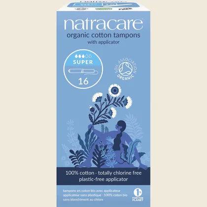 Natracare - Tampons (Applicator) Super 16pk