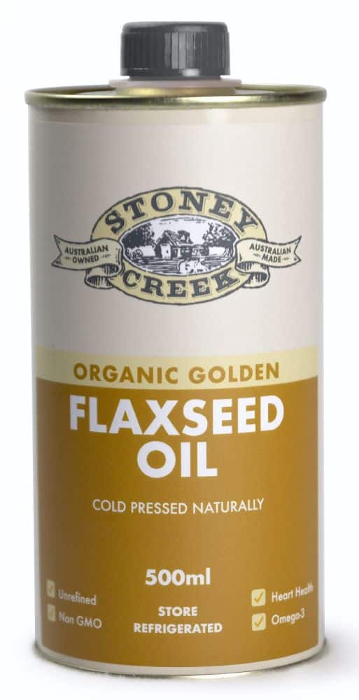 Stoney Creek - Organic Golden Flaxseed Oil 500ml