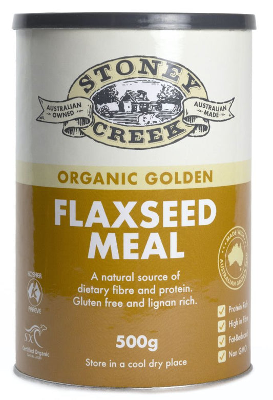Stoney Creek - Organic Golden Flaxseed Meal 500g