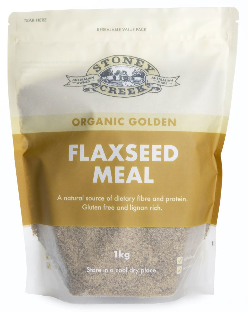 Stoney Creek - Organic Flaxseed Meal Gold 1kg