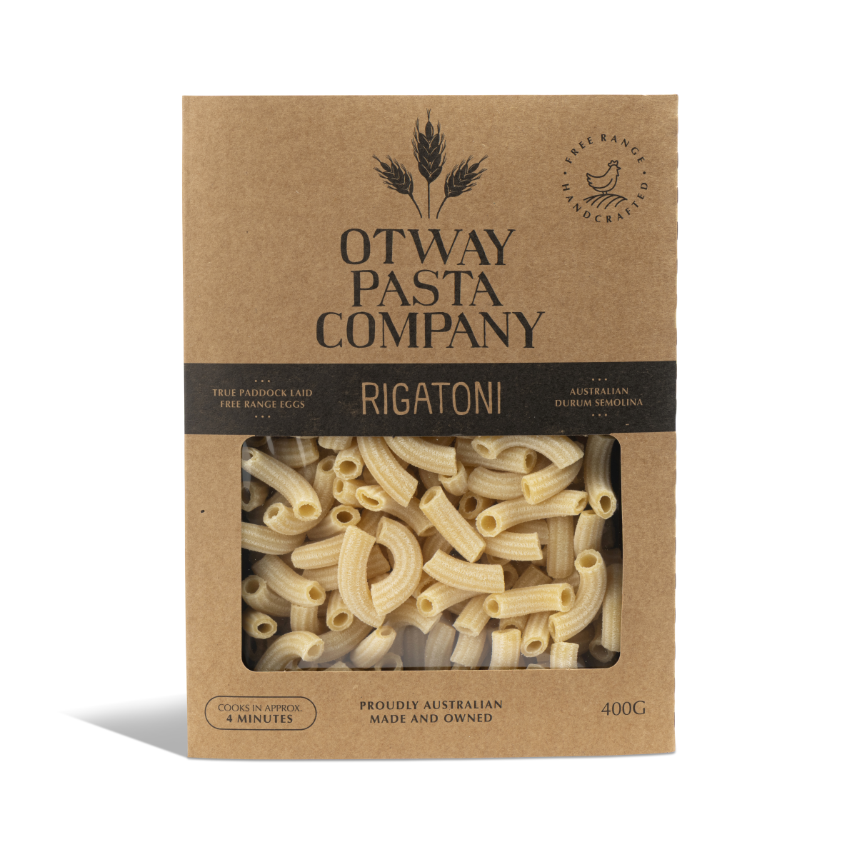 Otway Pasta - Rigatoni Fresh 400g