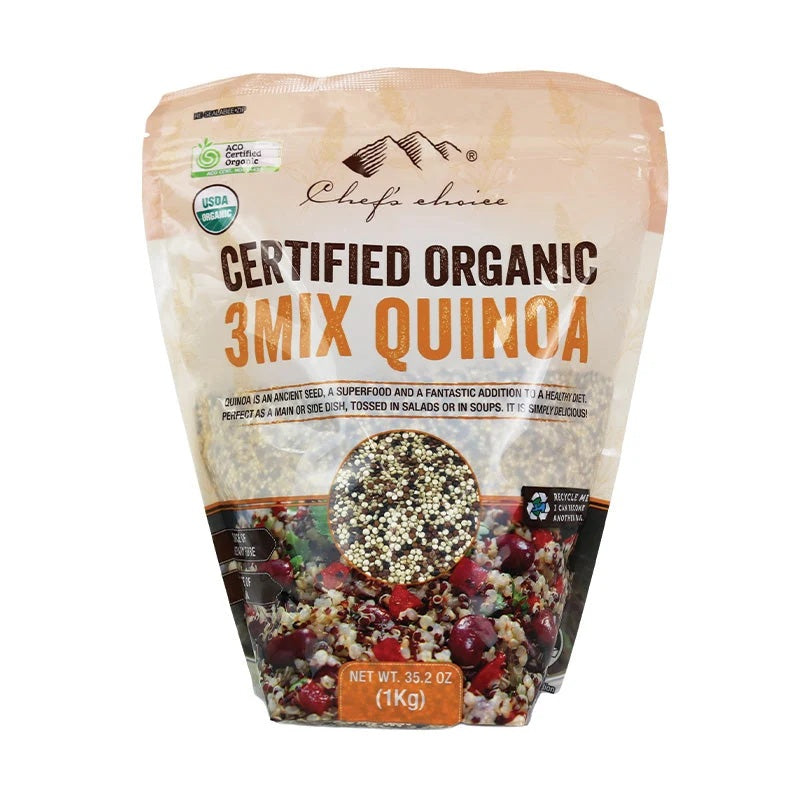 Chef's Choice - Organic 3 Mix Quinoa 1kg