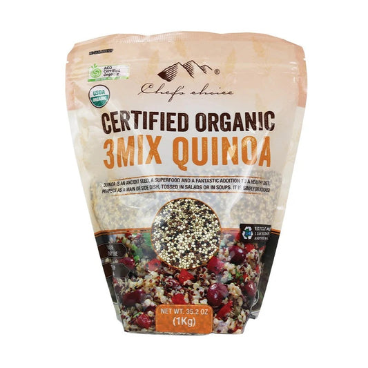 Chef's Choice - Organic 3 Mix Quinoa 1kg