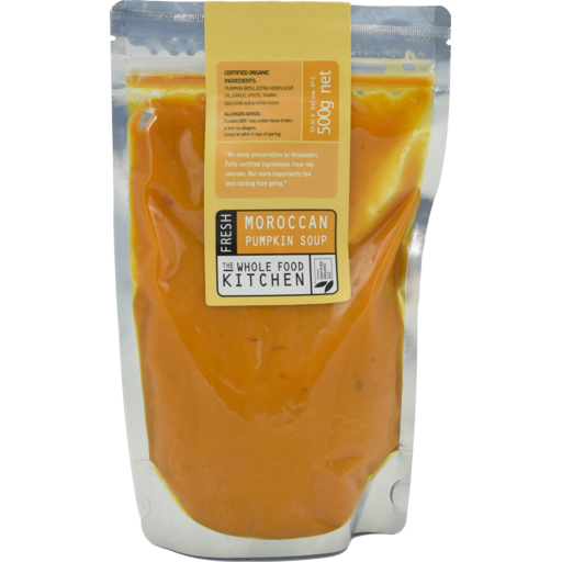 Wholefood Kitchen - Moroccan Pumpkin Soup 500g