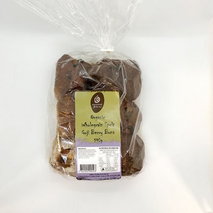 Ancient Grains - Spelt Goji Berry Buns 6 pack 540g