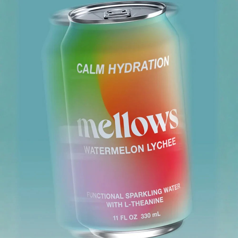 Mellows - Watermelon Lychee 4 Pack 330ml