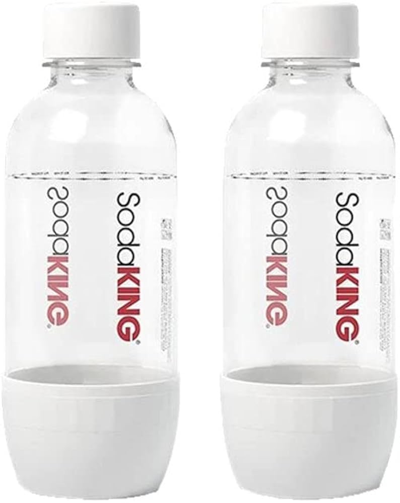 SodaKing - Classica 1 Litre Twin Pack - White