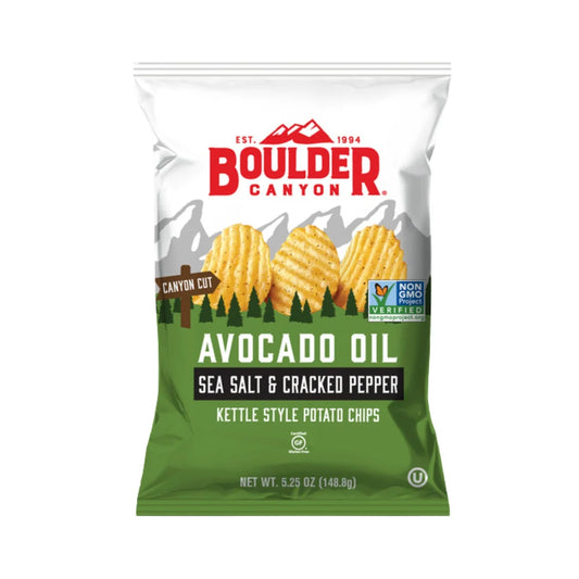 Boulder Canyon - Avocado Oil Sea Salt & Cracked Pepper 148.8g