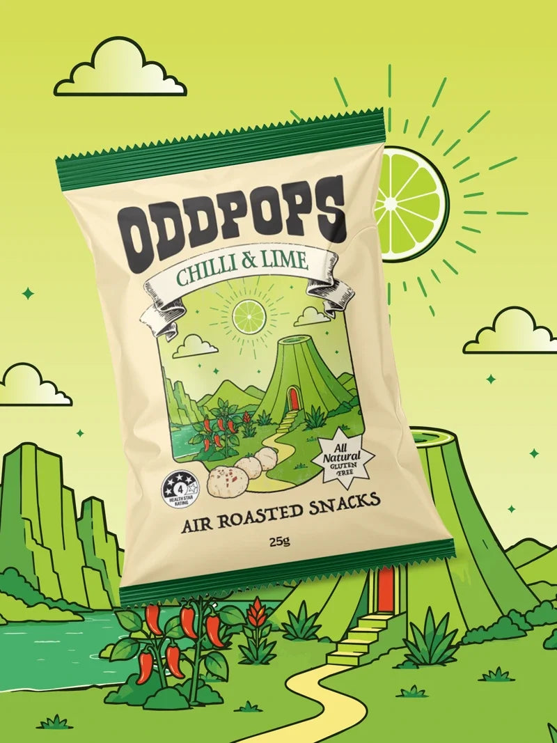 Oddpops - Chilli & Lime 25g